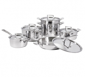 Bộ nồi inox 5 món Saiko Silver 06 - Hàng chính hãng