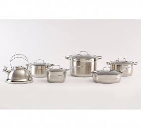 Bộ nồi inox 6 món Kaisa Villa KV-6666 - Hàng chính hãng