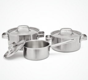 Bộ nồi inox 6 món Malloca SA-2030 - Hàng chính hãng