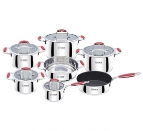 Bộ nồi inox 7 món Arber RUBY - Hàng chính hãng