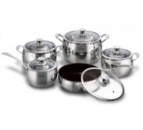 Bộ nồi inox Arber AB06CC - Hàng chính hãng