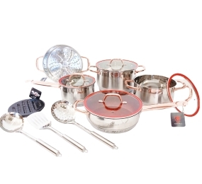 Bộ nồi inox cao cấp Kaisa Villa KV-6638 