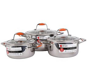 Bộ nồi inox Elmich Matador EL0123 - Hàng chính hãng