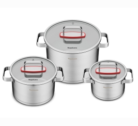 Bộ nồi inox Nagakawa NAG1357 - Hàng chính hãng