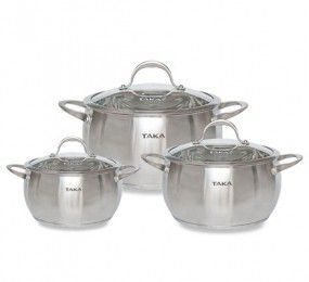  Bộ nồi Inox TAKA NI03T - Hàng chính hãng