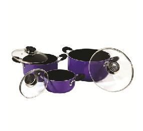 Bộ nồi nhôm chống dính Taka TK-N03T - Hàng chính hãng