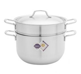 Bộ nồi xửng 3 đáy FiveStar ST24-3D - Hàng chính hãng