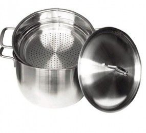 Bộ nồi xửng Happy Cook ST24-SRY - Đường kính 24cm - Hàng chính hãng