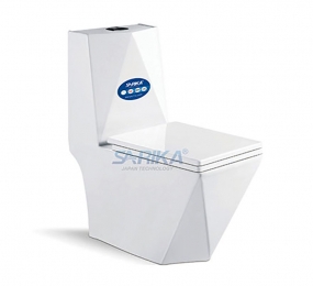 Bồn cầu liền khối Sarika SR-009 - Hàng chính hãng