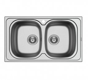 Bồn rửa chén inox Hafele Claudius HS-SD7744 565.86.381 - Hàng chính hãng