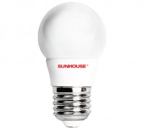 Bóng đèn Led thân gốm Sunhouse SHE-LEDA50CC-3W - Hàng chính hãng