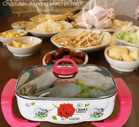 Chảo điện đa năng Saiko EF-1600T - Hàng chính hãng