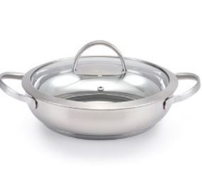 Chảo inox Malloca FY-146 - Hàng chính hãng