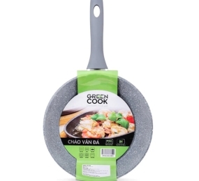 Chảo vân đá Green Cook GCP01-22IH (22cm)