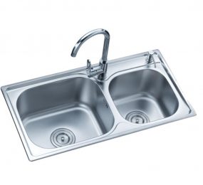 Chậu rửa bát Fandi FD-8043 - Hàng chính hãng