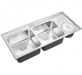 Chậu rửa bát hai hố Inox Canzy CZ 1150 - Hàng chính hãng