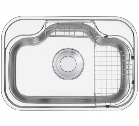 Chậu rửa bát Hàn Quốc 1 hố Lizens LDS-850 - Hàng chính hãng