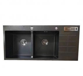 Chậu rửa bát Inox Canzy CZ 1045KNB - Hàng chính hãng