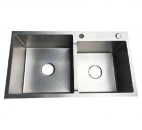 Chậu rửa bát Inox Canzy CZ 8245KNT - Hàng chính hãng