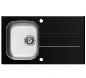 Chậu rửa chén Elica Concerto 1B 1D – Black - Hàng chính hãng