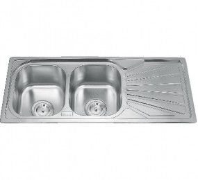 Chậu rửa chén 2 hộc 1 cánh Gorlde GD-5526