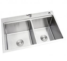 Chậu rửa chén hai bồn Roland RL8250G - Hàng chính hãng