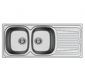 Chậu rửa chén inox Hafele Claudius HS-SDD11650 565.86.391 - Hàng chính hãng