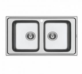 Chậu rửa chén inox Hafele Valerian HS-SD7744 565.86.351 - Hàng chính hãng