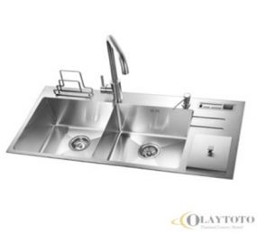 Chậu rửa bát inox Olaytoto CR-02 - Hàng chính hãng