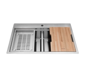 Chậu rửa chén inox Slide Malloca MS-862 - Hàng chính hãng