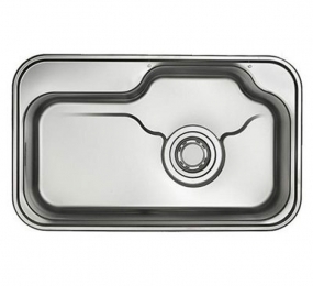 Chậu rửa inox 1 hộc Lizens ESC 840R - Hàng chính hãng