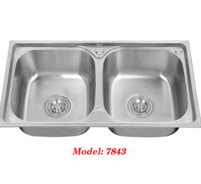 Chậu rửa Inox Sumika 7843 - Hàng chính hãng