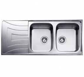 Chậu rửa inox Teka Universe 2B 1D - Hàng chính hãng