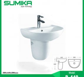 Chậu rửa mặt Sumika B-449 - Hàng chính hãng