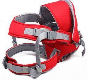Đai địu em bé 6 tư thế Baby Carrier - Màu đỏ