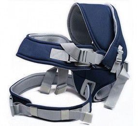 Địu em bé 4 tư thế Baby Carrier - Màu xanh - Hàng chính hãng