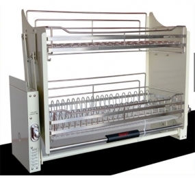 Giá để bát đĩa nâng hạ Gerari DH.700 - Hàng chính hãng