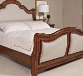 Giường gỗ BEECH nhập khẩu 1m58 x 2m - Hàng chính hãng