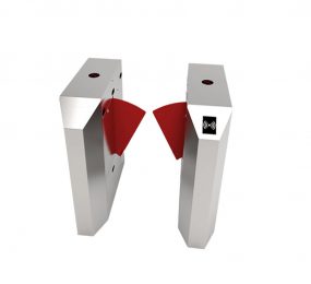 Hàng rào bán tự động Flap Barrier ZKTeco FBL 1022 - Hàng chính hãng