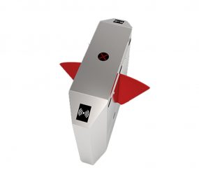 Hàng rào bán tự động Flap Barrier ZKTeco FBL 2222 - Hàng chính hãng