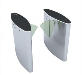 Hàng rào FlapBarrie bán tự động ZKTeco FBL 5000 - Hàng chính hãng