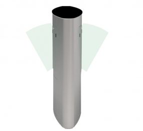 Hàng rào FlapBarrie bán tự động ZKTeco FBL 5200 - Hàng chính hãng