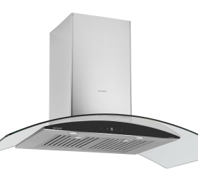 Hút mùi kính cong áp tường ( AC) Grandx GX H90C55 - Hàng chính hãng