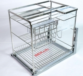 Kệ dao thớt chai lọ nan dẹt Gerari GT7.200 - Hàng chính hãng