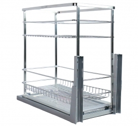 Kệ gia vị nan dẹt Inox Gerari DV.250 - Hàng chính hãng