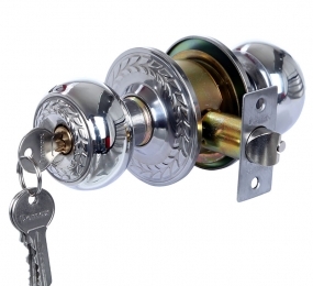 Khóa cửa tay nắm tròn Demax LK500 SP - Hàng chính hãng