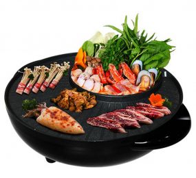 Lẩu nướng BBQ Hasu HS-GP1703 - Hàng chính hãng