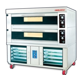 Lò nướng bánh kèm ủ bột Berjaya BJY-2B+8PF-E - Hàng chính hãng