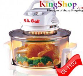 Lò nướng thủy tinh GL-1102 Thương hiệu Việt - Hàng chính hãng