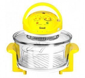 Lò nướng thủy tinh Gowell LR-812Y - Công suất 1400W - Hàng chính hãng